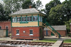 Signal Boxes - Filming at the Bluebell Railway